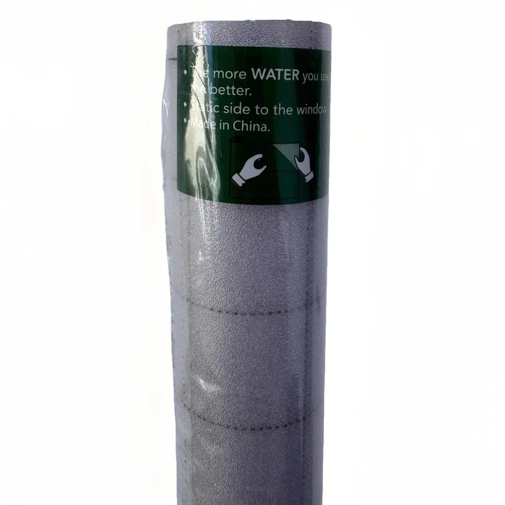 Frosted Glass Window Privacy Film‎ for Door Static Cling Tint for Home Anti-UV